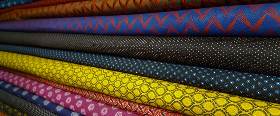 designers select fabrics